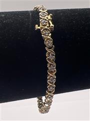 10K Diamond Tennis Bracelet 7